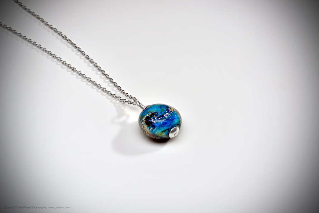 Sterling Silver Memorial Ash Bead – “Lentil” Bead – Ash Beads